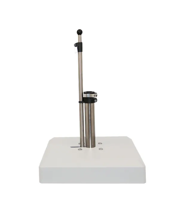Sonnenschirmst�nder �LIRO Alu Vario 50K wei߻ Schirmfuss Schnellspannung